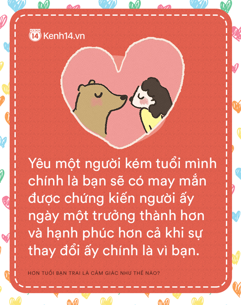 Yêu người kém tuổi như Chị đẹp là cảm giác như thế nào? Yêu người kém tuổi như Chị đẹp là cảm giác như thế nào?
